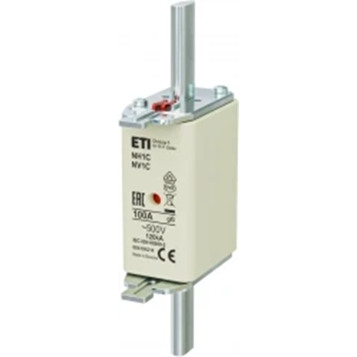 Wkładka topikowa przemysłowa zwłoczna KOMBI NH1C gG 100A/500V