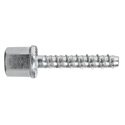 Wkręt 8x50mm w ocynku galwanicznym do betonu z łbem z gwintem wewnętrznym M12 100 szt