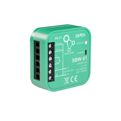 WLAN-Torsteuerung, 1-Kanal, bidirektional, Typ: SBW-01