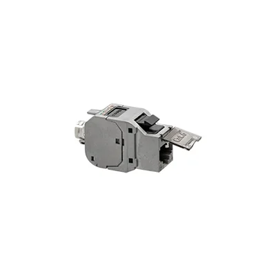 WM1K-W1x1F1-0011 RJ45 computer socket insert cat. 6A FTP/STP (shielded) with anti-dust shutter
