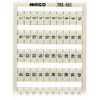 WMB 2x1 - 50 markers 5 pcs.