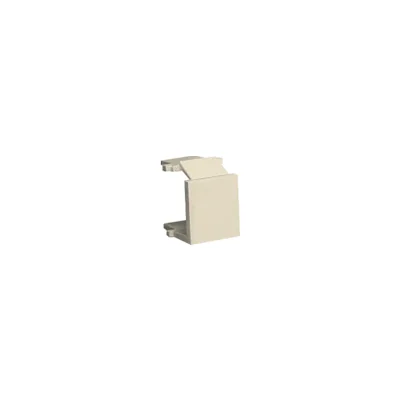 WMYZ-500005-9002 RJ45/RJ12 plug hole cover for telecommunications socket; beige