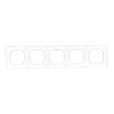 WMYZ-955xxx-0013 Dichtungssatz für 5-fach-Unterputzdosen *Spritzwassergeschützt IP44, nur mit den im Katalog aufgeführten Steckdosen