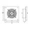 WOKS 350 SILVER BLDC N.TESLA Abluft