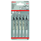Wood saw blade for jigsaws T 101 BR HCS CLEAN 5 pcs