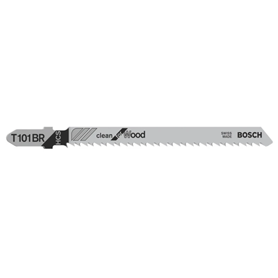 Wood saw blade for jigsaws T 101 BR HCS CLEAN 5 pcs
