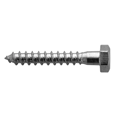 Wood screw 10x100 deep hexagonal 10 pcs