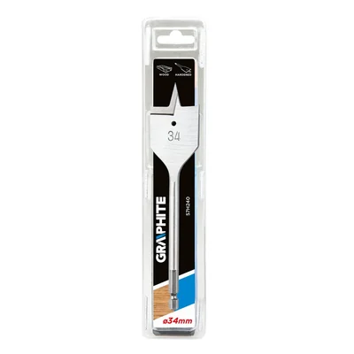 Wood spade drill, 34 x 152 mm