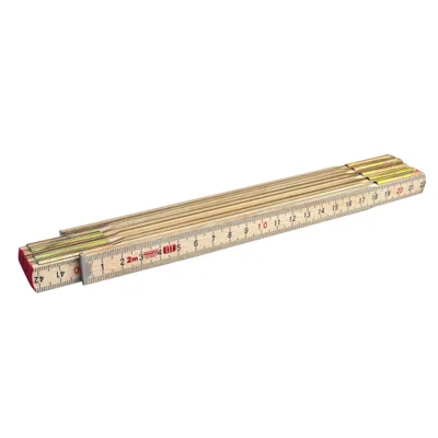Wooden folding measure 2m