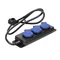 Workshop extension cord splashproof 3 sockets 3x1.5mm2 IP44 5m