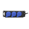 Workshop extension cord splashproof 3 sockets 3x1.5mm2 IP44 5m