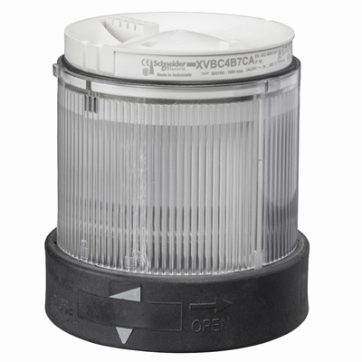 Wskaźnik świetlny LED, 24V, przezroczysty