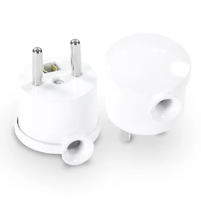 WT-15 MINI angled plug, 2p+Z, 16A, 250V; WT-15; white