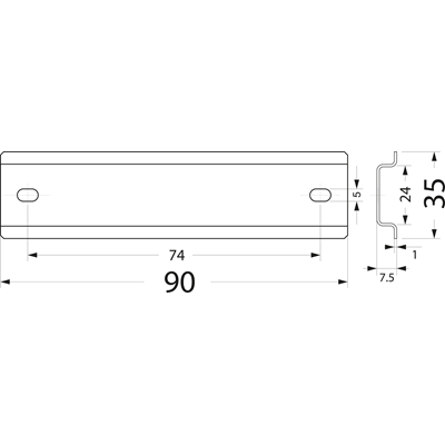 WTH 1 mounting bracket