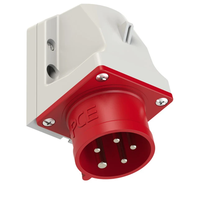 Wtyczka odbiornikowa 16A 3P+Z+N 400V 50/60Hz 6h IP44, styki niklowane