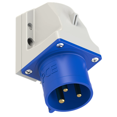 Wtyczka odbiornikowa 32A 2P+Z 230V 50/60Hz 6h IP44