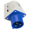 Wtyczka odbiornikowa 32A 2P+Z 230V 50/60Hz 6h IP44