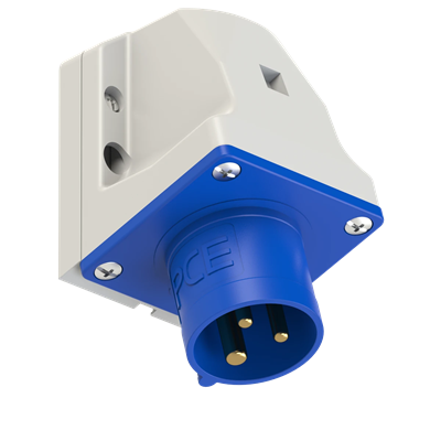 Wtyczka odbiornikowa IP44 16A 230V 2P+Z