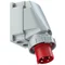 Wtyczka odbiornikowa IP67 63A 400V 3P+Z IP44 i IP67