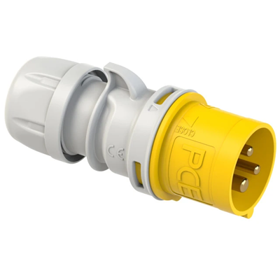 Wtyczka przenośna Shark 110V 16A 3P IP44 czerwona
