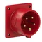 Wtyczka tablicowa 16A 400V 3P+Z+N IP44