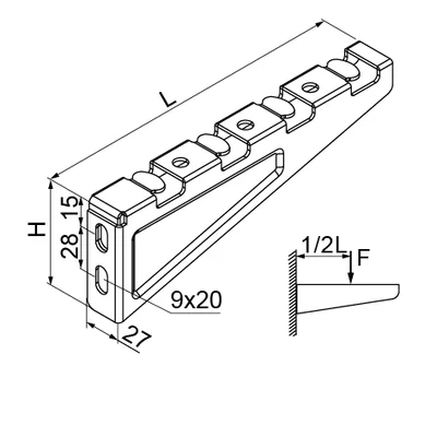 WWKS300 Verstärkter Ausleger