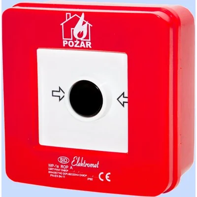 Wyłącznik alarmowy przeciwpożarowy WP-1s n/t