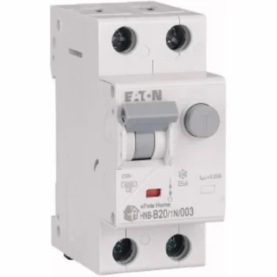 Wyłącznik kombinowany HNB-B20/1N/003 20A 1+N 6kA B 230V IP20 typ AC