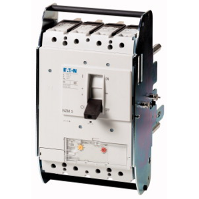 Wyłącznik mocy, 4-biegunowy, 630/400A, 50kA, ochrona instalacji, kabli, selektywna i ochrona generatora, element wsuwany NZMN3-4-VE630/400-AVE