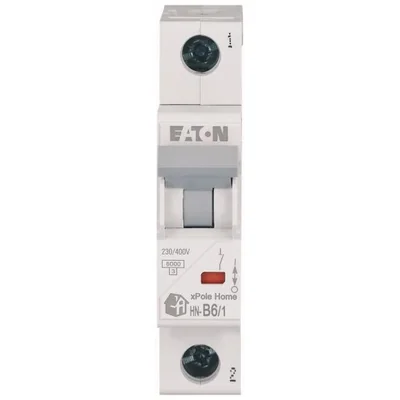 Wyłącznik nadprądowy 1P B 6A 6kA AC HN-B6/1