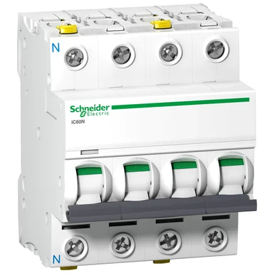 Wyłącznik nadprądowy 3P+N B 32A 6kA AC Acti9 iC60N-B32-3N