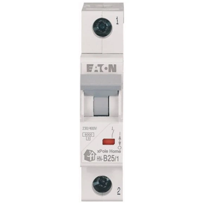 Wyłącznik nadprądowy HN-B25/1 25A 1P 6kA B 230V IP20 typ AC