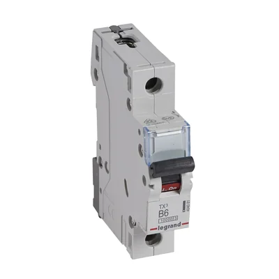 WYŁĄCZNIK NADPRĄDOWY S 311 1P B 6A 10000A SERII TX3