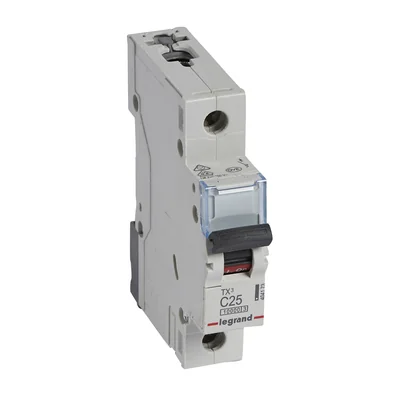 WYŁĄCZNIK NADPRĄDOWY S 311 1P C 25A 10000A SERII TX3