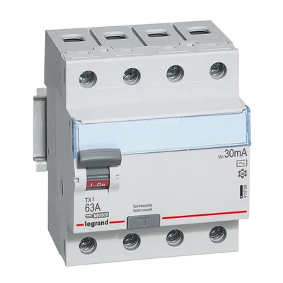 Wyłącznik różnicowoprądowy 4-bieg P304 63A 30mA AC
