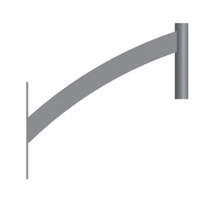 Wysięgnik aluminiowy KA-C1 anodowany naturalny