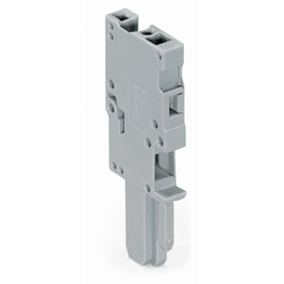 X-COM 1-wire 1-pole gray socket