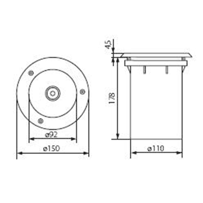 XARD DL-40 drive-on luminaire