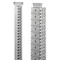 XL3 4000 Mounting profiles for cabinets without a cable compartment