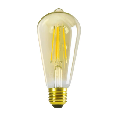 XLED Ampoule LED ST64 7W E27 725lm 230V 2500K ambre