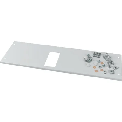 XMN130604C Front cover for NZM1 3-pole plug-in version, H=150, W=425