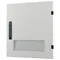XSDMLV0606 Porta ventilata sinistra IP31 AxL = 640x600 mm (larghezza totale del vano)