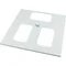 XSPTF1008-XF Top/bottom cover for flanges for XF fields, IP55, W=1000, D=800