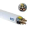 YDY 5x10 Kabel 450/750V weiß