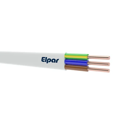 YDYp 450/750V 3x2,5 mm2 ŻYŁA NIEBIESKA; Przewód