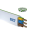 YDYp kabel 3x2,5 żo 450/750V bílý