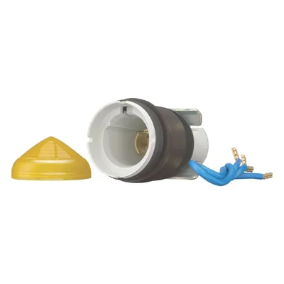 Yellow cone signal lamp, L-Y