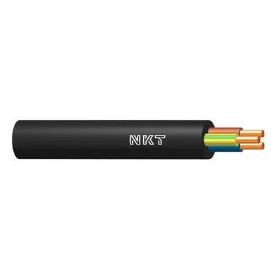 YKYżo 0,6/1 kV 3x4 Stromkabel mit Kupferleiter und PVC-Isolierung