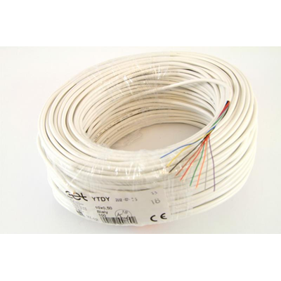 YTDY 10x0,5 Kabel – weiß