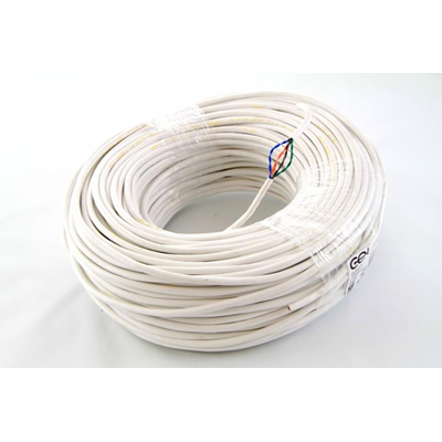YTKSY 4x2x0,5 Kabel - weiß